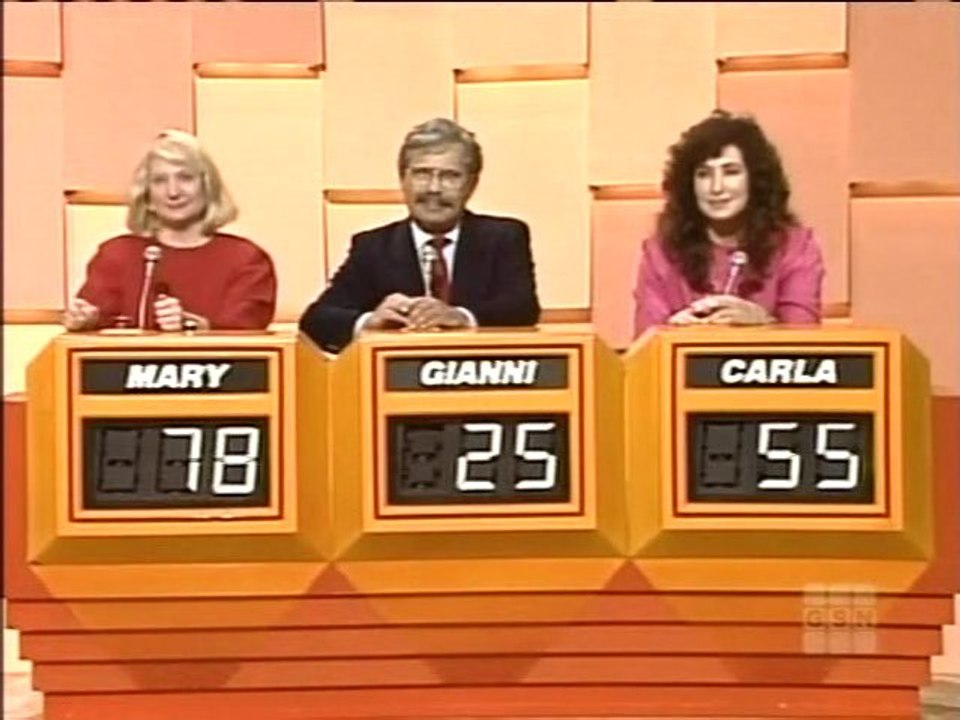 Sale of the Century December 8, 1988: Speed Round