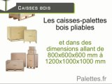 Les caisses bois, parfaites pour l'export de marchandises / Europ Stocks Services - Palettes.fr