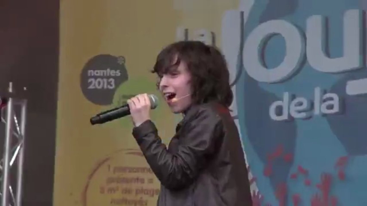 Léo Rispal : Andy Warhol. Live a la journée de la Terre. Nantes. 04. 2013