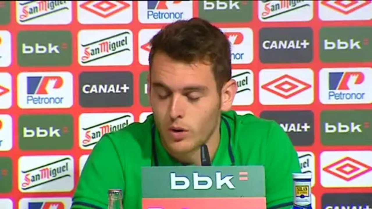 Ibai Gómez: "Ni con Bayern ni con el Barcelona, voy con el Athletic el sábado"