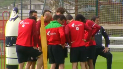 El jugador del Athletic de Bilbao Ibai Gómez: "A todos nos gusta ver jugar" al Barça