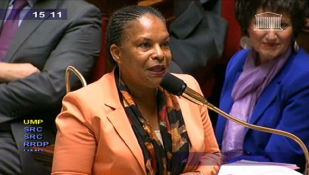 Taubira : "Les premiers mariages homo célébrés en juin"