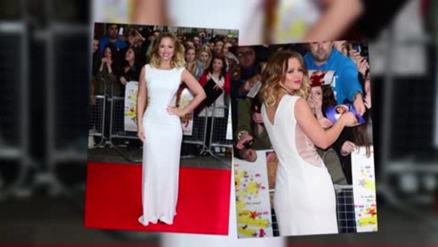 Kimberley Walsh Dazzles in White at All Stars Premiere