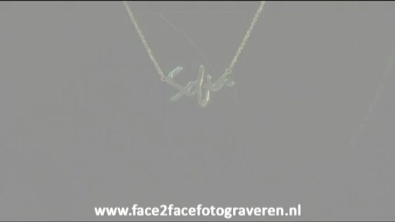 Gouden naam ketting (Sofie)