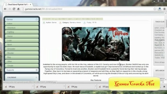 DEAD ISLAND RIPTIDE 100 % Working Game + Proof of RELOADED Crack