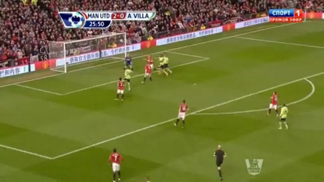 Манчестер Юнайтед - Астон Вилла 1 тайм