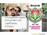 Flirttipps für den Frühling - Initiative für mehr Frühlingsgefühle