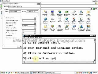 Change windows time with your name