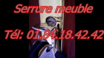 Serrure meuble Tél: 01.84.18.42.42