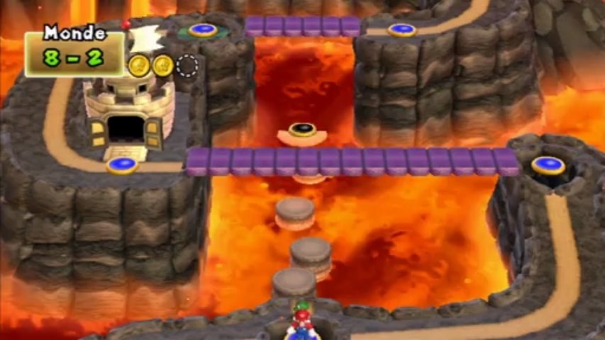 New Super Mario Bros. Wii - Monde 8 : Niveau 8-2 (Sortie secrète) - Vidéo  Dailymotion