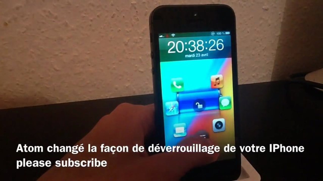 Atom changé la façon de déverrouillage de votre iphone