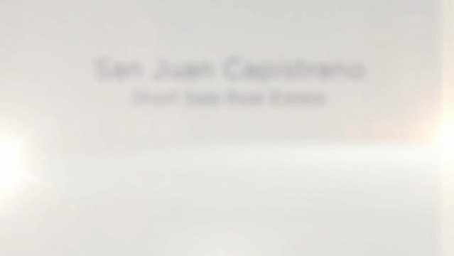 San Juan Capistrano Short Sale Homes & Real Estate for Sale