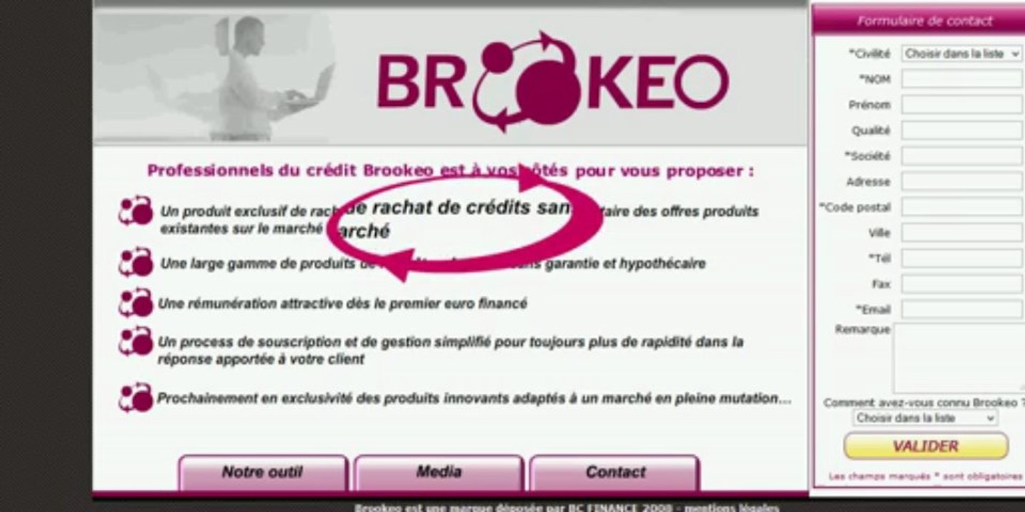 Brookeo Courtier Rachat de prêts
