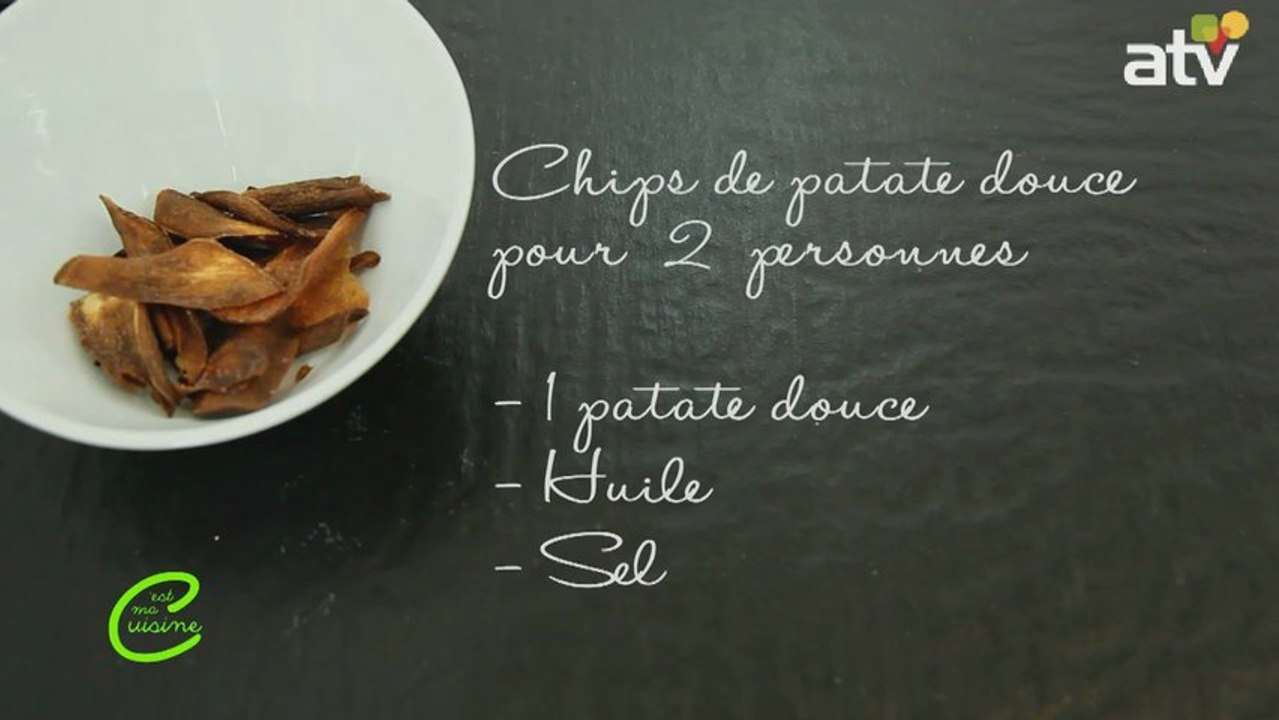 CHIPS DE PATATE DOUCE  25 04 2013