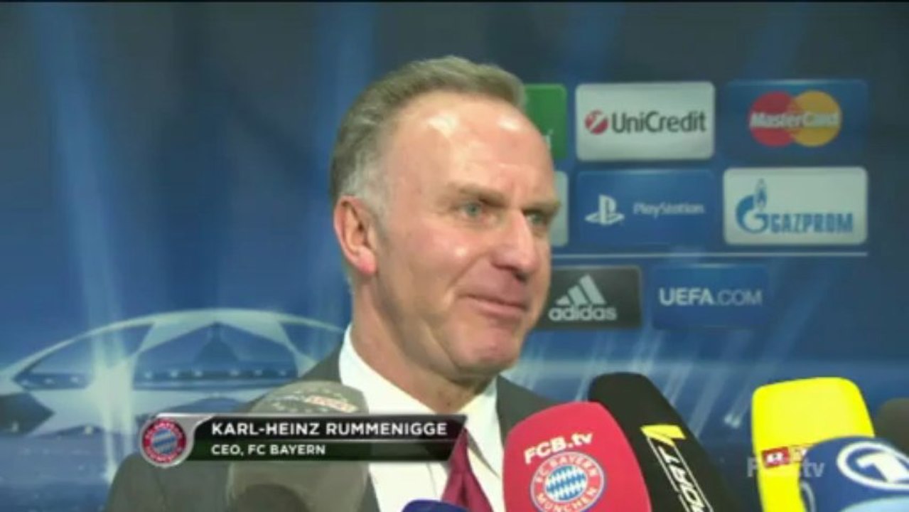 Rummenigge: ''Es gab keinen Champagner''