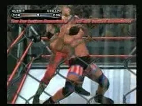 Kurt Angle vs Edge Steel Cage