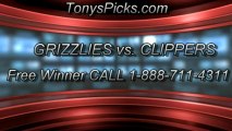 LA Clippers versus Memphis Grizzlies Pick Prediction NBA Playoffs Game 5 Odds Preview 4-30-2013