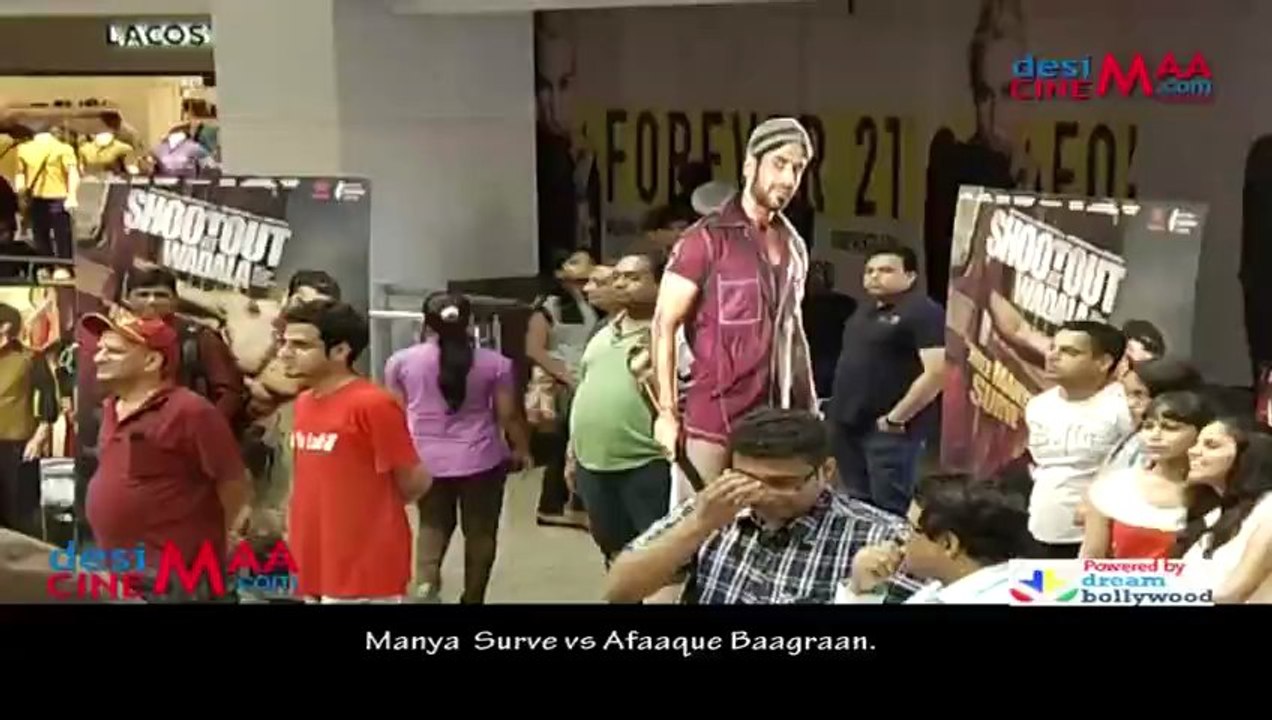 Manya  Surve vs Afaaque Baagraan.