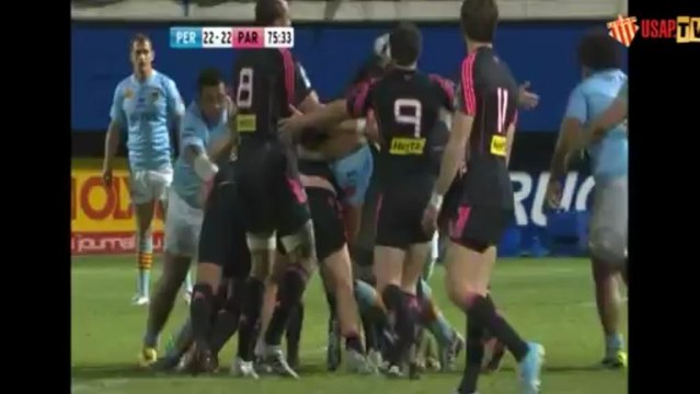 1/2 de finale d'Amlin Cup : USAP vs Paris