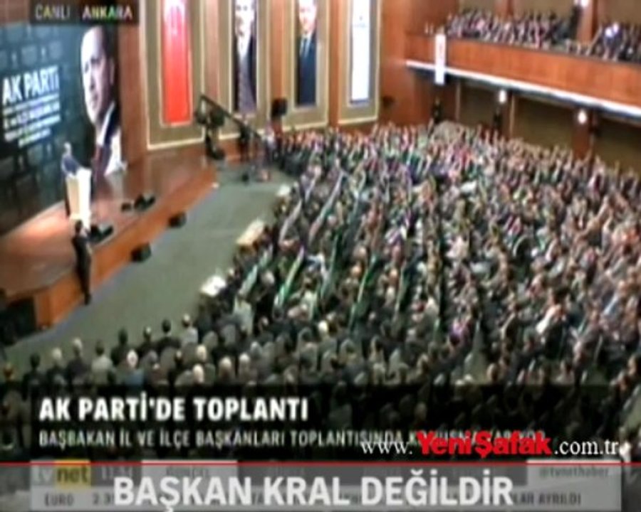 Başkan Kral değildir bizim cahiller yalan söylüyor
