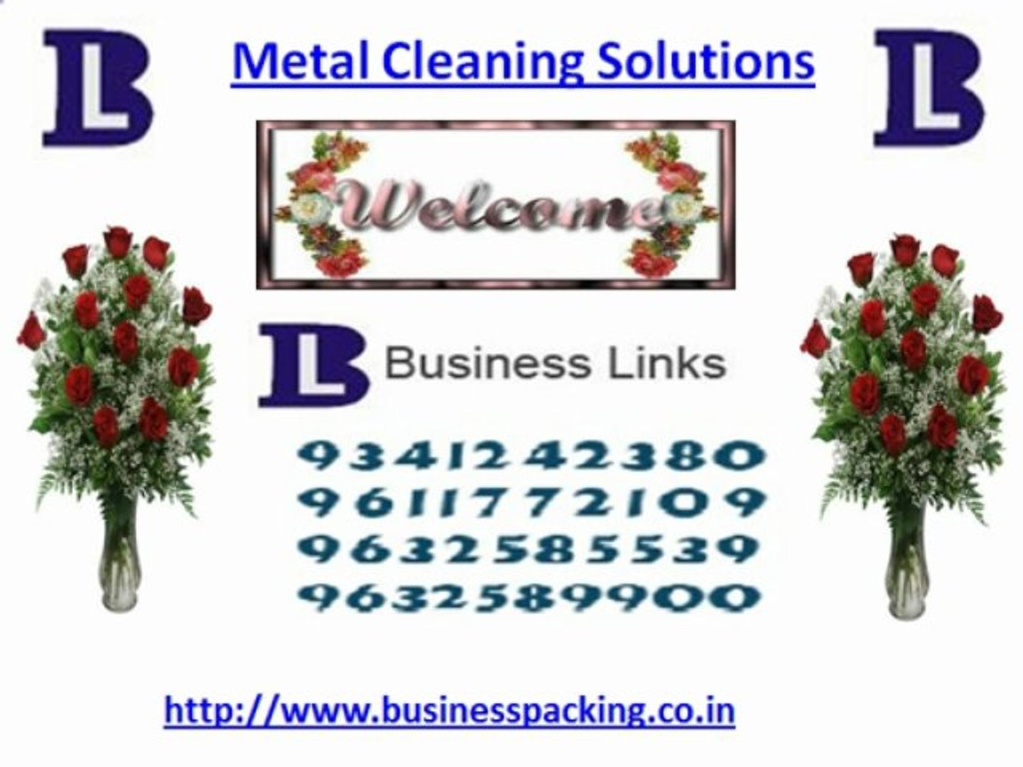 ⁣Metal Cleaning Solutions