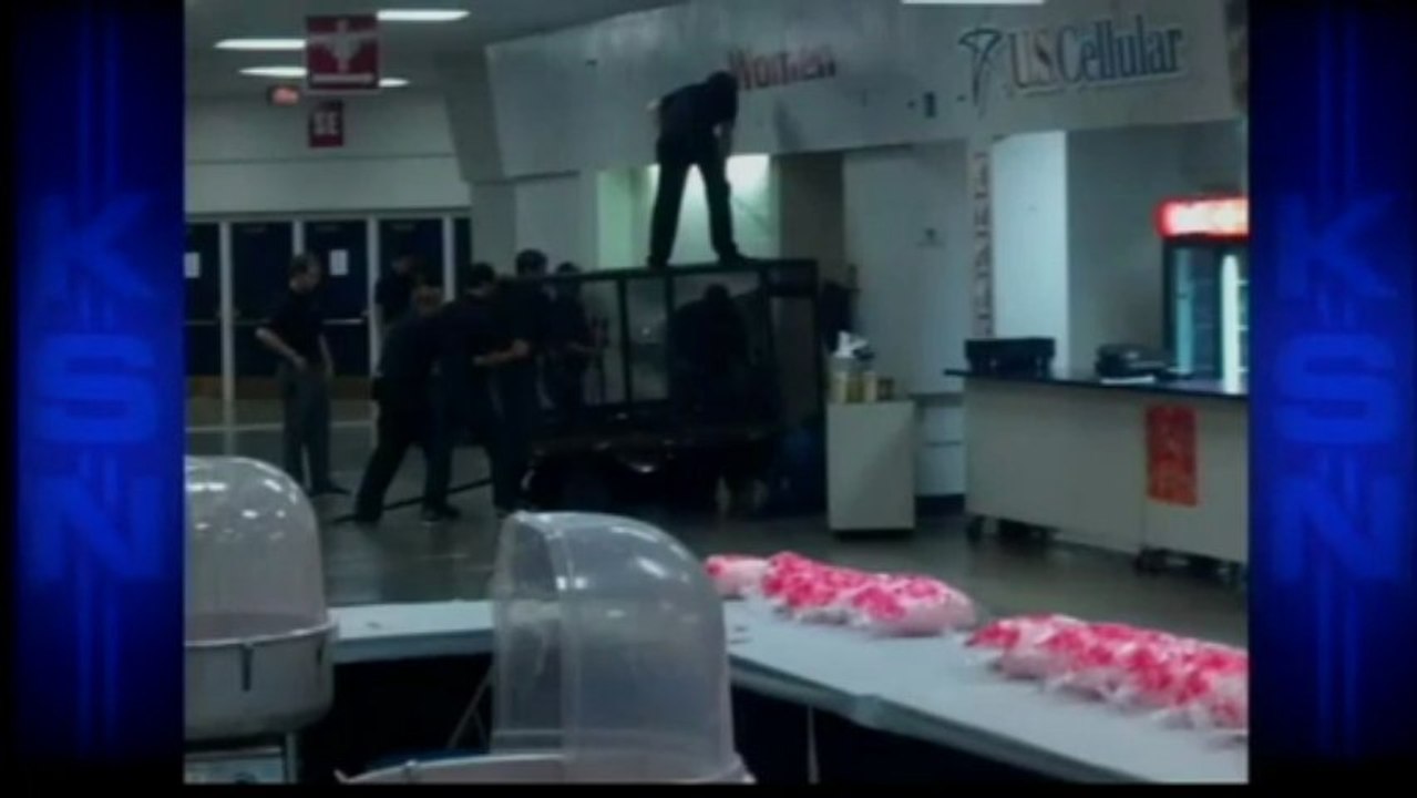 Salina woman meets circus tiger