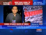 Chinese troops set camp base in India