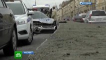 Toxicomane vole une voiture de police en Russie