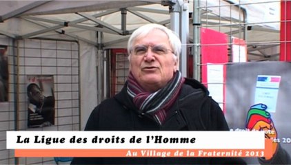 La Ligue des Droits de l'Homme au Village de la Fraternité 2013
