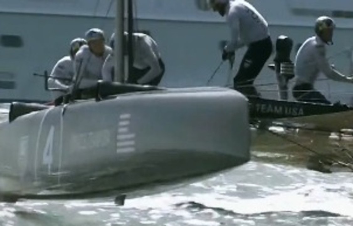 Sailing in Naples - Americas Cup World Series Regatta - 2013