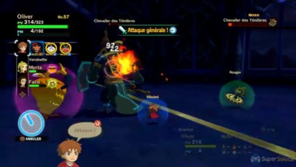 Ni No Kuni : La Vengeance de la Sorcière Céleste - Le combat contre le chevalier de l'émissaire