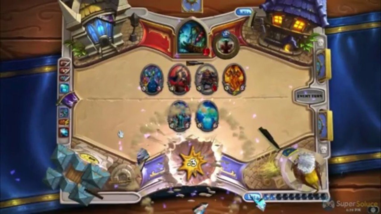 HearthStone : Heroes of Warcraft - Mage Vs. Shaman