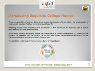 Tuscan Estate - Exquisite 3 BHK Flats & 4 BHK Penthouses in Pune