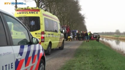 Nekletsel na frontale botsing op tractor - RTV Noord