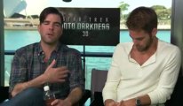 Chris Pine and Zachary Quinto on Star Trek fans and Into Darkness