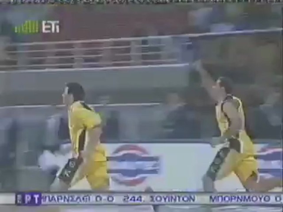 ΑΕΚ - Εφές τρίποντο Νίκου Ζήση