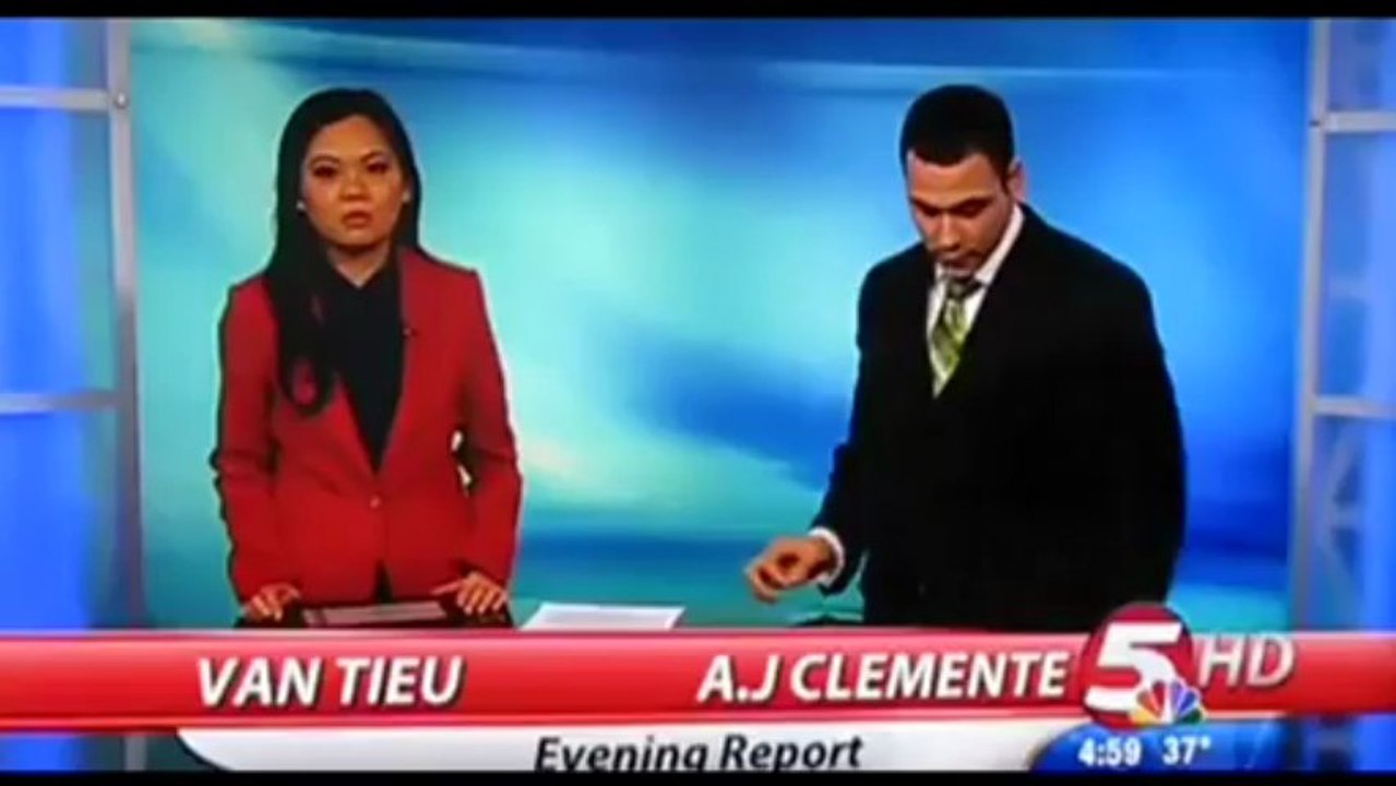 Un journaliste américain a été renvoyé pour faute grave après avoir présenté son tout premier direct