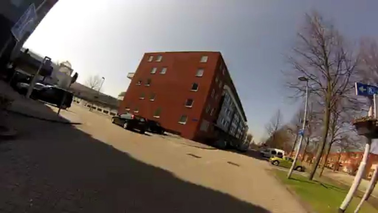 Even snel de stad in