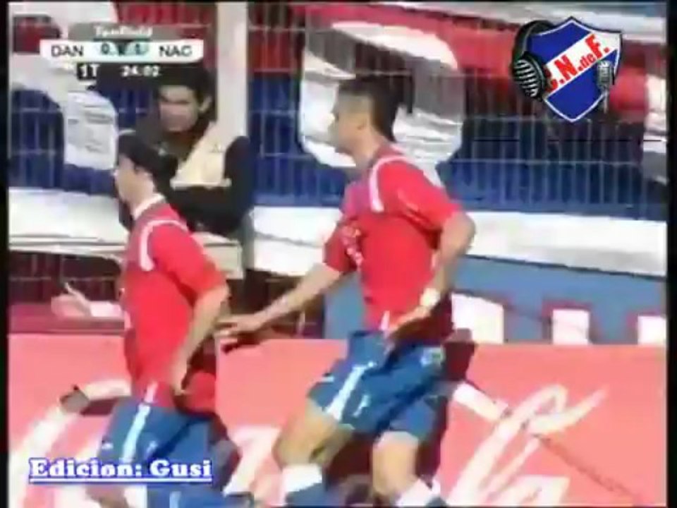 Nacional 1 Danubio 1 (5ª Fecha Apertura 2011) - YouTube