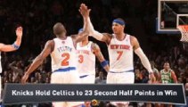 Knicks, Heat Run Out to 2-0 Series Leads