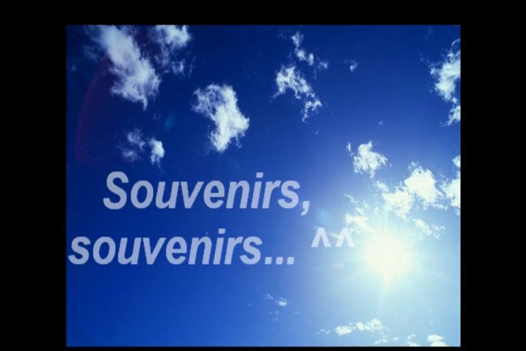 Souvenirs, souvenirs... ^^