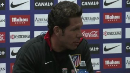 Simeone: "Lo importante es seguir creciendo"