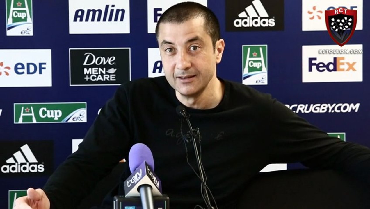 Avant-match Saracens - Toulon, le 24.04.13