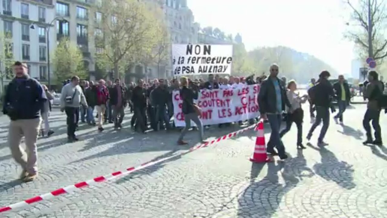 CGT: éventuelle fermeture anticipée de PSA Aulnay, un scandale