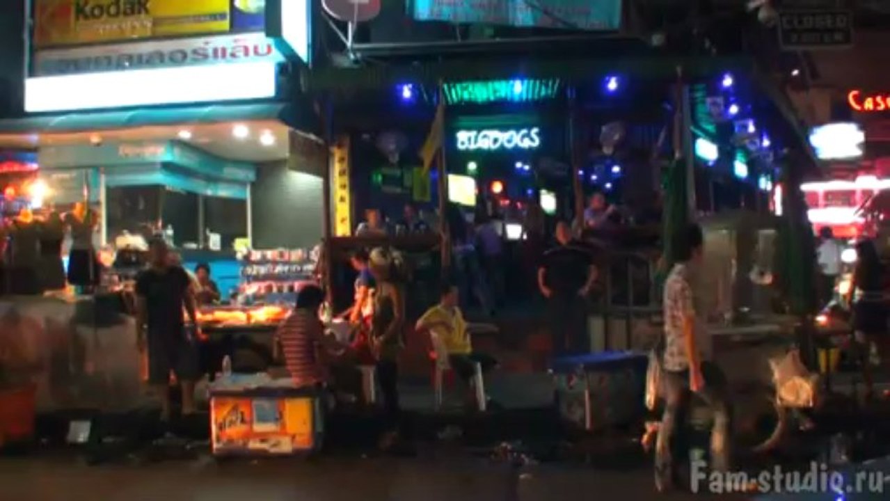 Бангкок - красные фонари - NANA PLAZA (клип)
