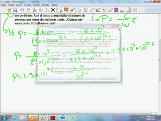 Problema de aplicación a logaritmos