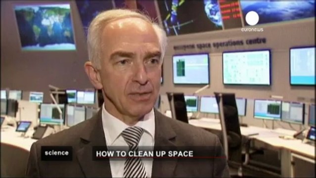 Uzay çöplüğünü temizleme çalışmaları