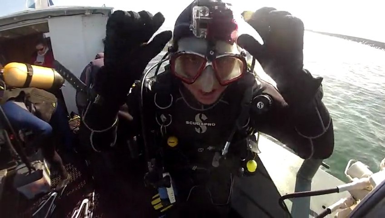 GoPro, première plongée !