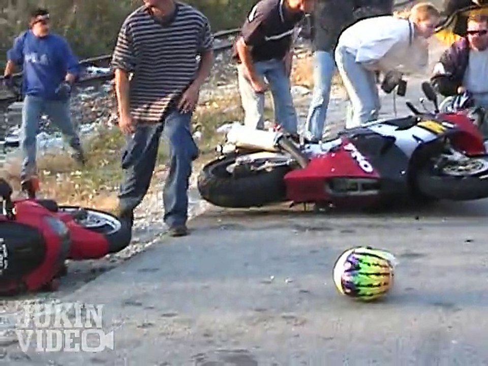 Moto Crash Takes Out Other Rider