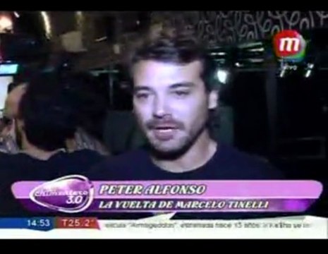 Pedro nota en El Chimentero 3.0 (sobre la gira) - 24 de Abril